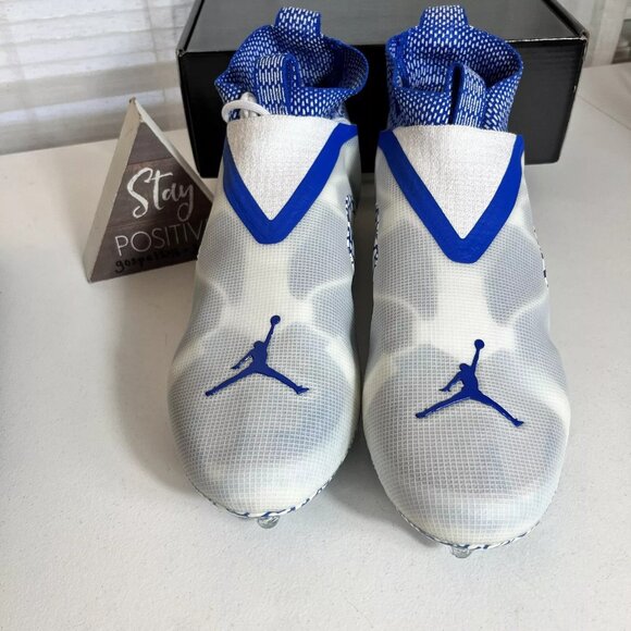 Nike Jordan Alpha Menace Elite 3 FLORIDA GATOR Football Cleat DH3364-112 Sz 13.5 - Picture 5 of 12